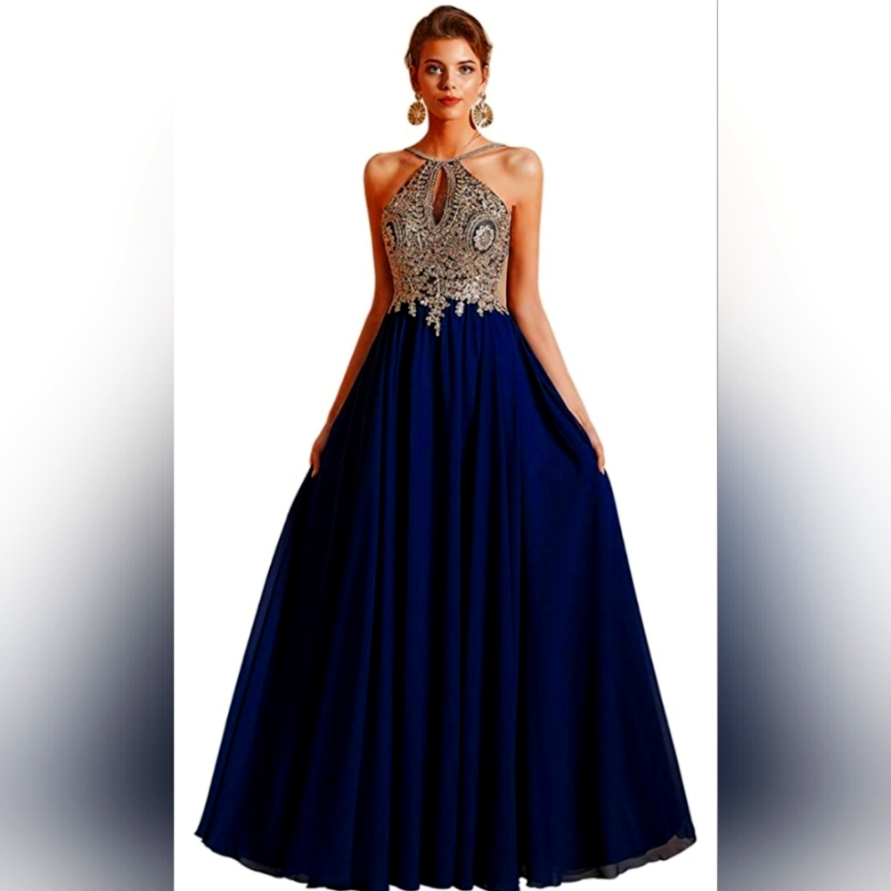 Datangep formal bridesmaid prom dress